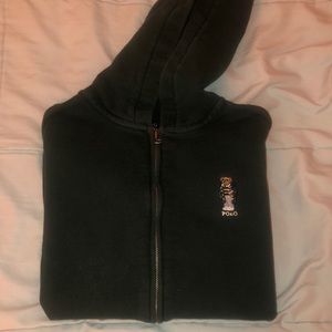 Boys Polo Green Hoodie